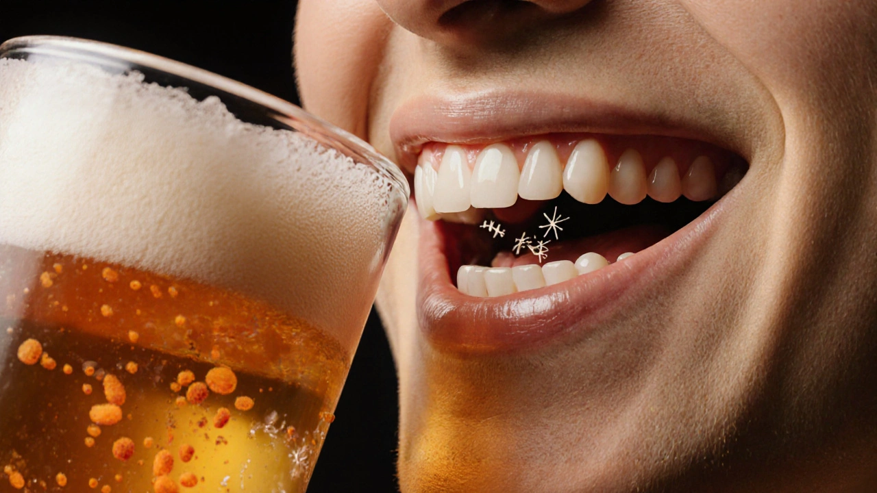Jak alkohol ovlivňuje vznik mezizubního kazu