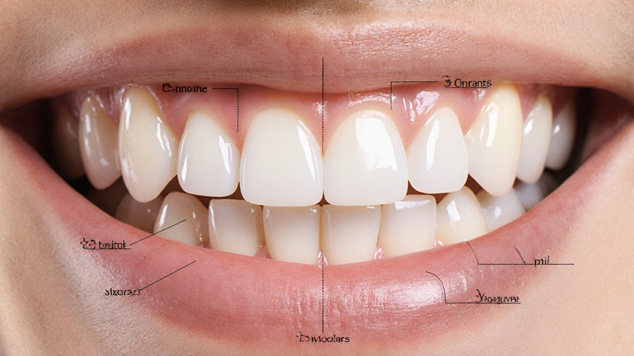 Názvy jednotlivých zubů: Jak je správně pojmenovat a proč to pro vás důležité je