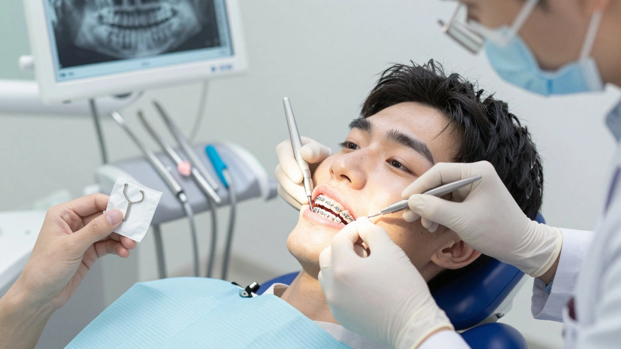 Fixní rovnátka: Co očekávat na kontrolách u ortodonty