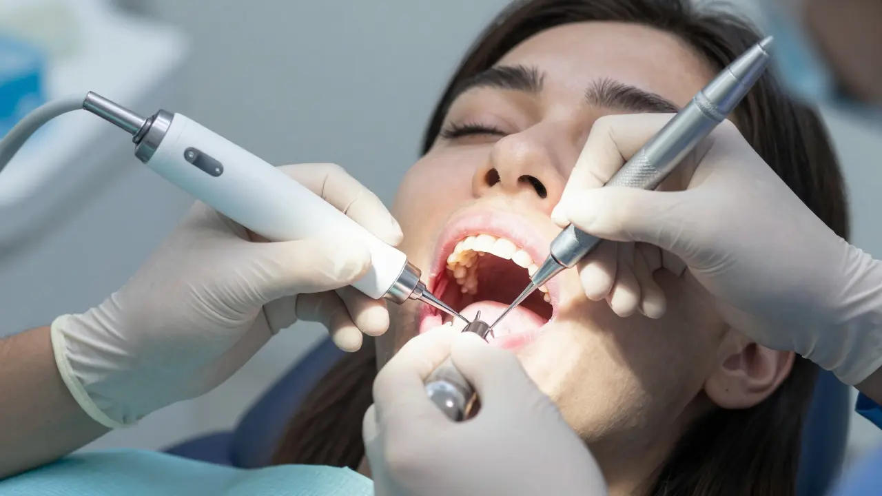 Jak se léčí parodontální chobot? Průvodce kyretáží zubů a dalšími léčebnými postupy