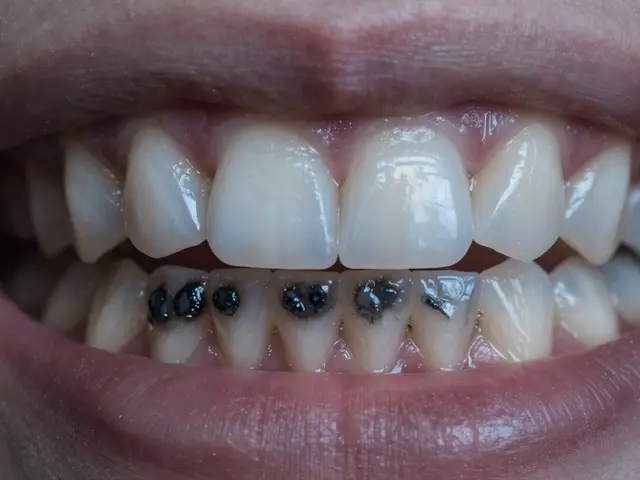 Co způsobuje černání zubu? Příčiny černého zubního kamene a jak mu předcházet