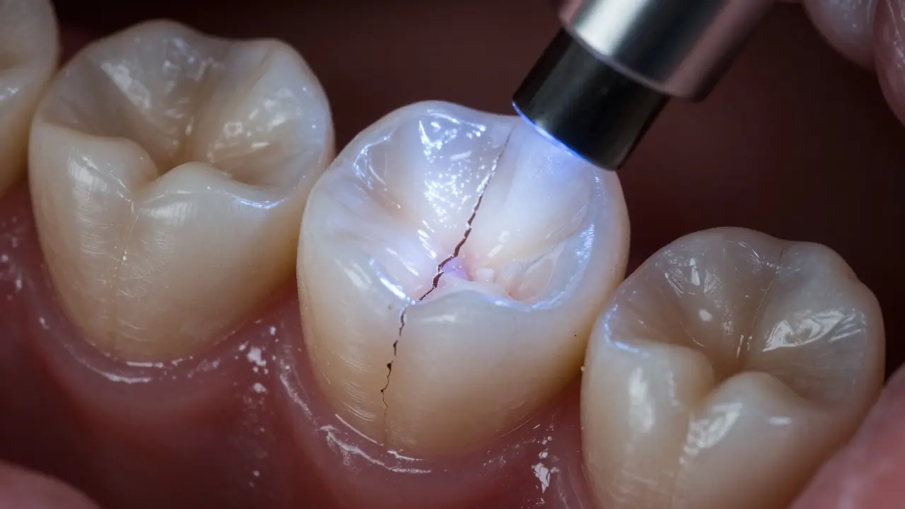 Kde vzniká sklovina zubů a proč se praská?