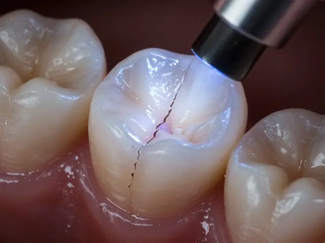 Kde vzniká sklovina zubů a proč se praská?