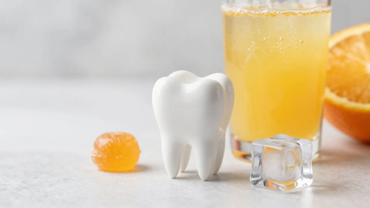 Citrusy, led a bonbóny jako příčiny eroze zubní skloviny