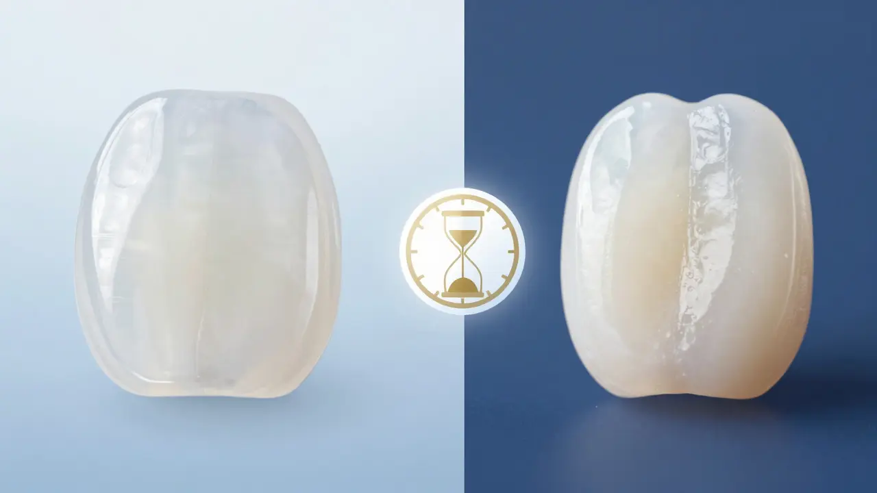 Srovnání porcelánových a kompozitních zubních fazet