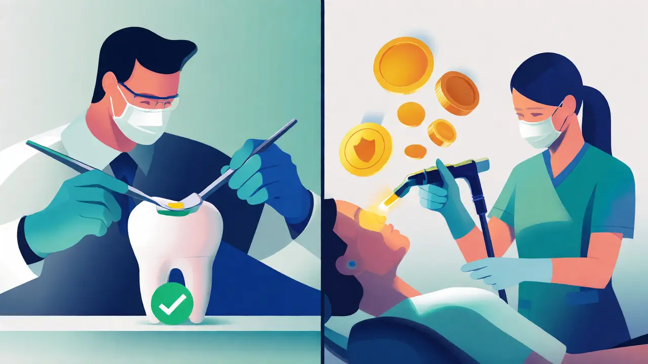 Ilustrace rozdílu mezi hrazeným ošetřením a příspěvkem na hygienu