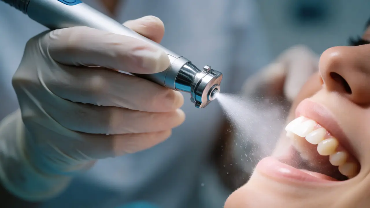 Proč se pískují zuby? Průvodce air-flow čištěním