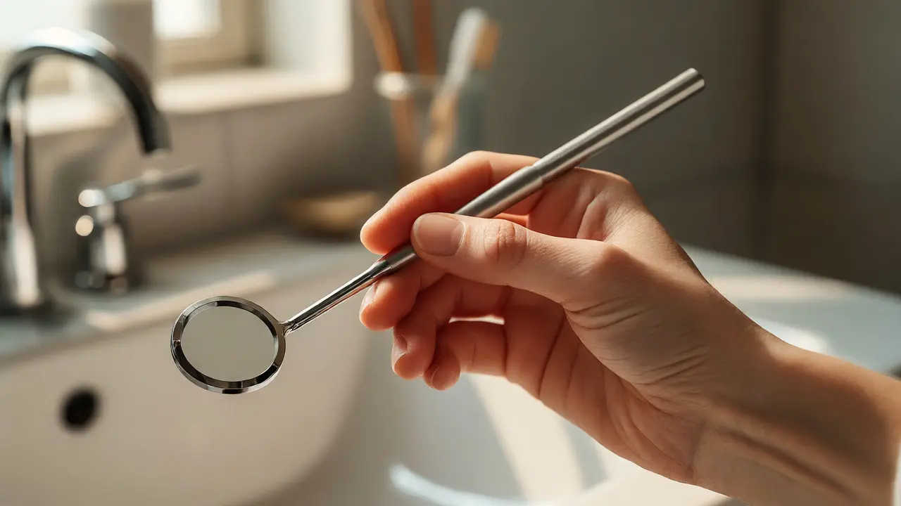 Průvodce pro začátečníky: Jak správně používat dentální zrcátko