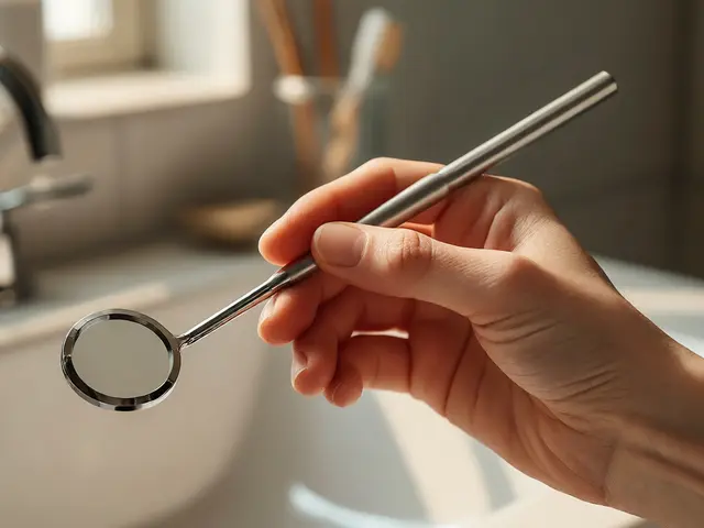 Průvodce pro začátečníky: Jak správně používat dentální zrcátko